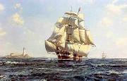 unknow artist, Seascape, boats, ships and warships. 77